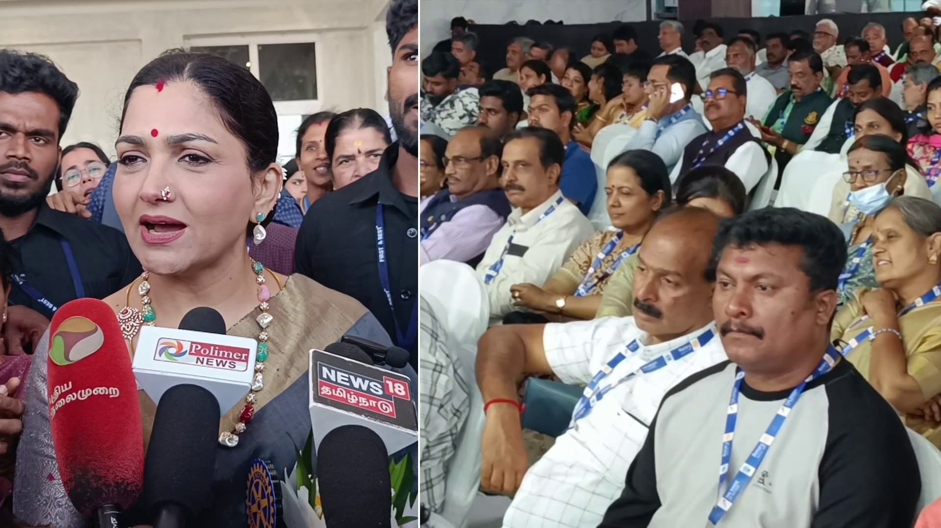 "பெண்களுக்கு பாதுகாப்பு இல்லாத மாநிலமாக தமிழகம் மாறி வருகிறது" - நடிகை குஷ்பு