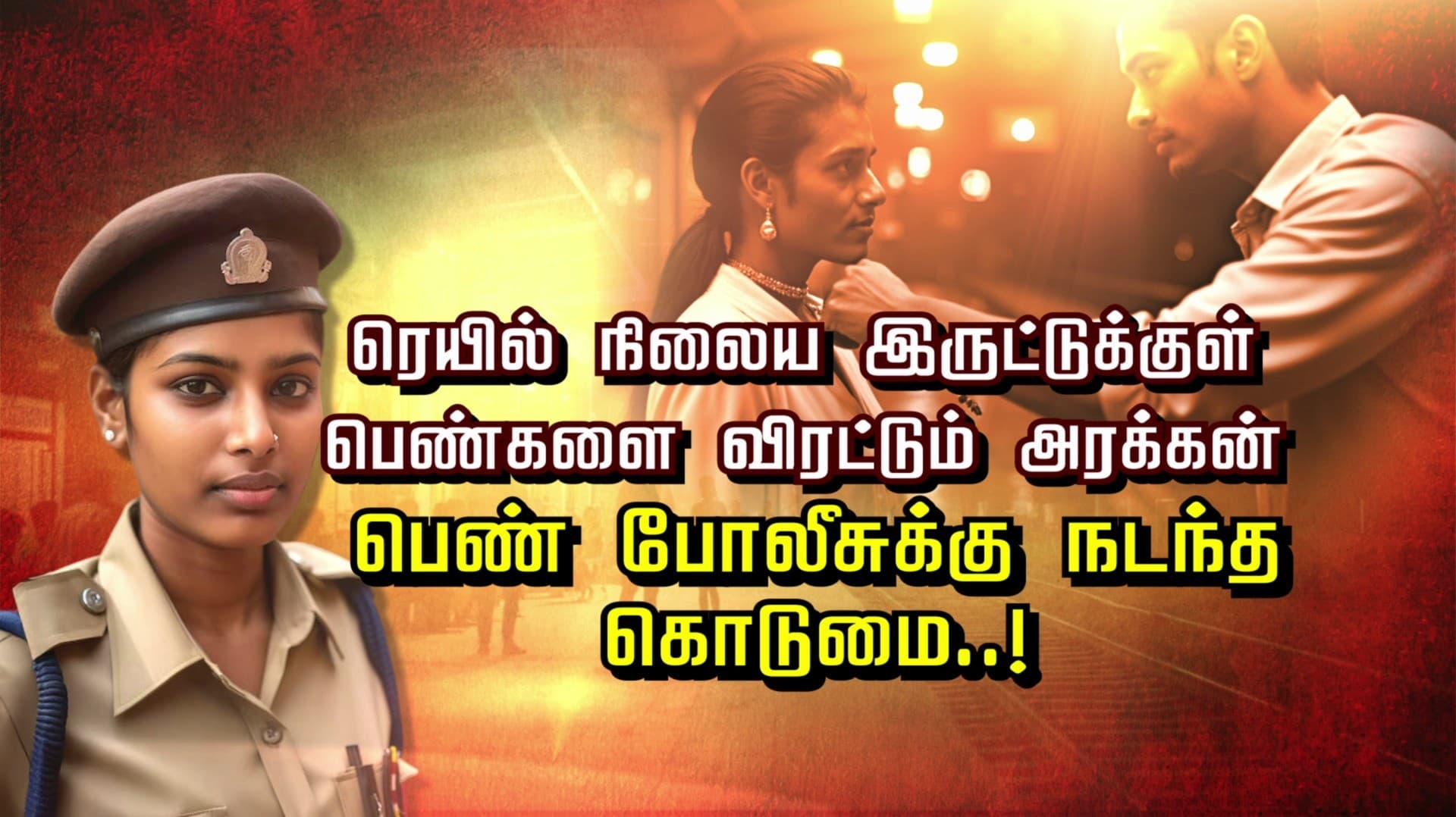 பெண் போலீசிடம் அத்துமீறிய காமுக கொள்ளையன் ஆக்டிங்... பரபரப்பு வாக்குமூலம் என்ன ?