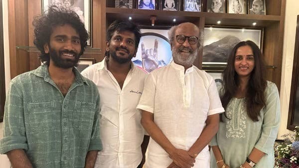 டிராகன் படக்குழுவினரை நேரில் அழைத்து பாராட்டிய நடிகர் ரஜினிகாந்த்.. இதுவரை 100 கோடி ரூபாய் வசூலித்துள்ளதாக தகவல்..!