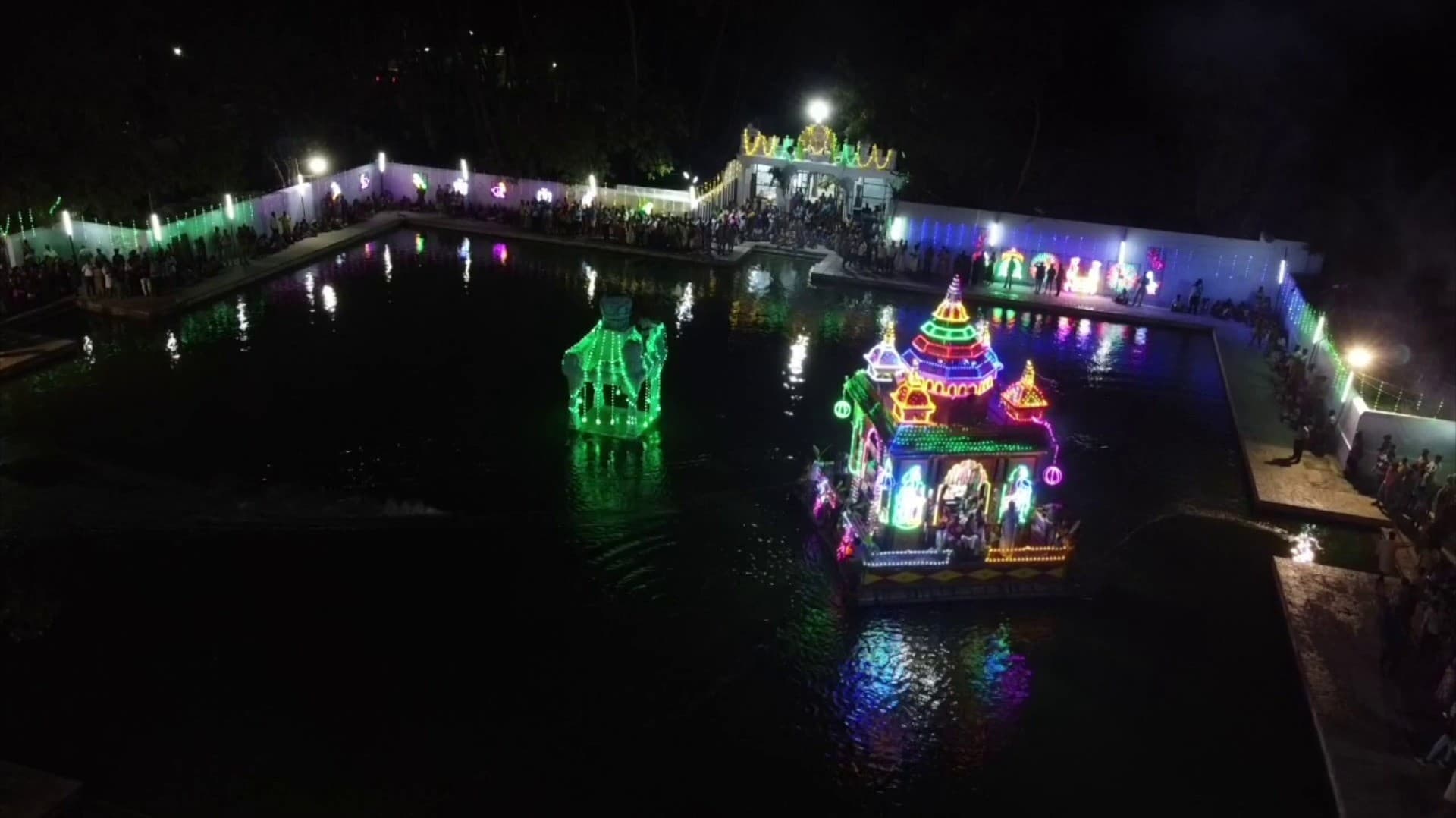 சுப்பிரமணிய சுவாமி கோவில் தெப்ப உற்சவ விழாவில் பக்தர்கள் திரளாக பங்கேற்பு..