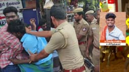 ஜல்லிக்கட்டு போட்டியில் காளை முட்டி இளைஞர் பலி.. நிவாரணம் கோரி சாலை மறியலில் ஈடுபட்ட உறவினர்களை விரட்டியடித்த போலீசார்