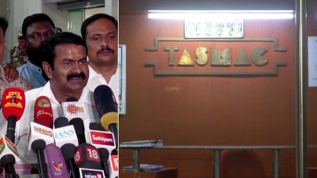 டாஸ்மாக் முறைகேடு: அமலாக்கத் துறைக்கு எதிராக மனு கொடுப்பது வேதனை- சீமான்
