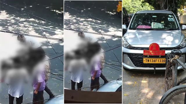 திடீரென காரின் கதவை திறந்ததால் பறிபோன இளைஞர் உயிர்...! காரை பறிமுதல் செய்து போலீசார் விசாரணை..