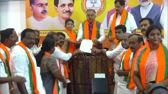 நயினார் நாகேந்திரன் தவிர வேறு யாரும் மனுத்தாக்கல் செய்யவில்லை..!