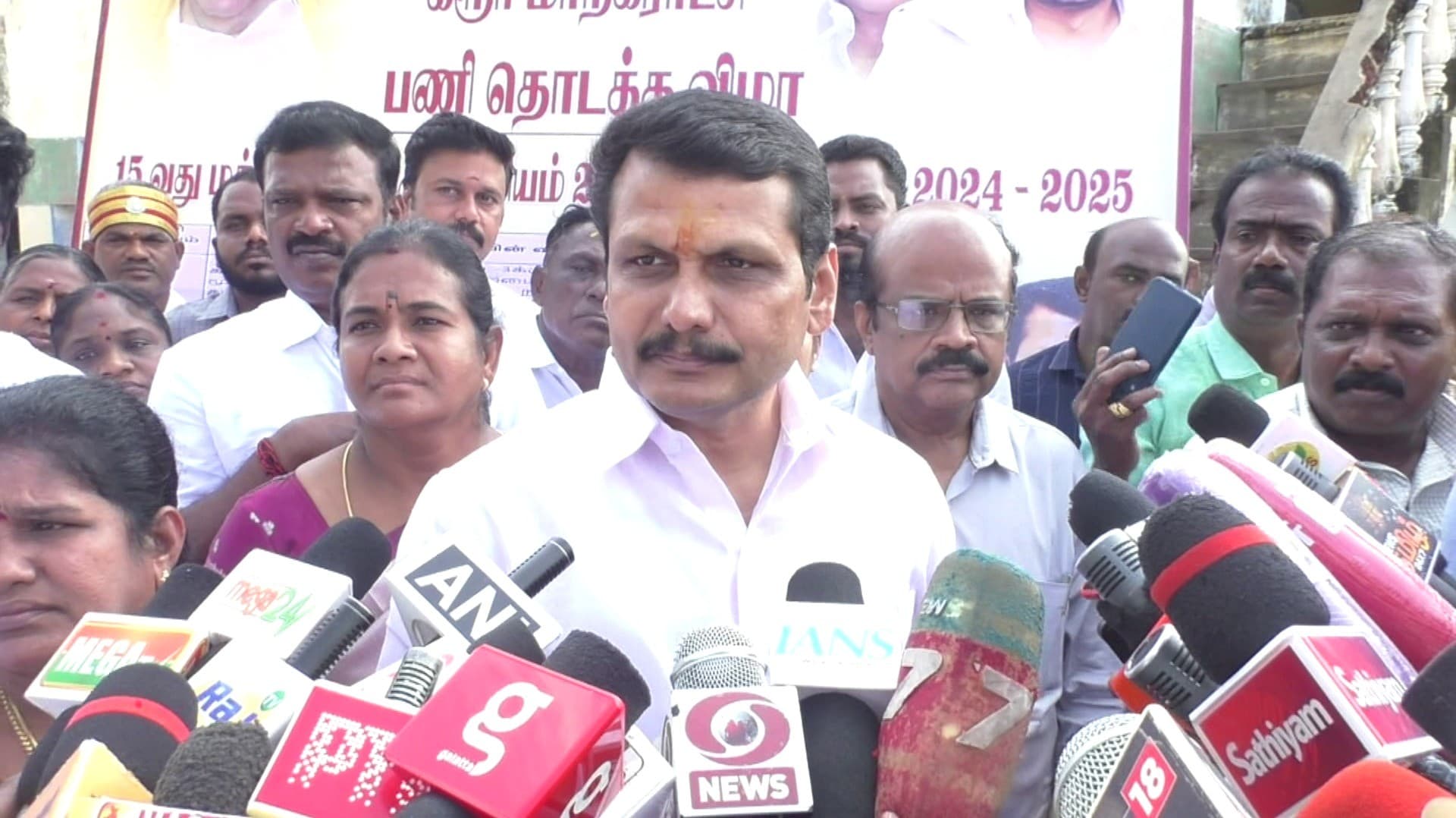 அமித் ஷா குறித்த கேள்வியை புறக்கணித்த அமைச்சர் செந்தில் பாலாஜி