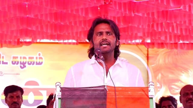 "தே.மு.தி.க.வுக்கு சிங்கிள் டிஜிட் சீட்டுதான் கிடைக்கும் என வதந்தி" - விஜய பிரபாகரன்