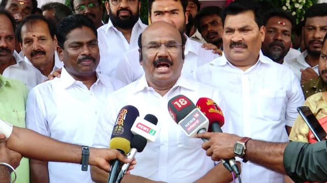 பா.ஜ.க.வுடனான கூட்டணியால் இ.பி.எஸ். மீது ஜெயக்குமார் அதிருப்தி?.. முன்னாள் அமைச்சர் ஜெயக்குமார் விளக்கும்..