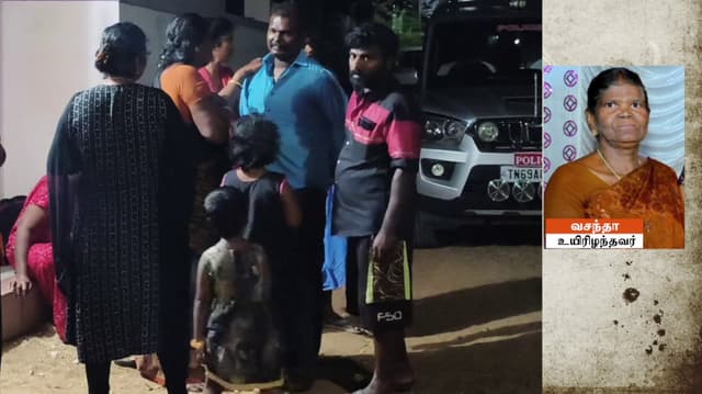 தூத்துக்குடி அருகே காவலரின் தாயை கொ** செய்து 7 சவரன் நகை கொள்ளை.. எஸ்.பி நேரில் சென்று விசாரணை