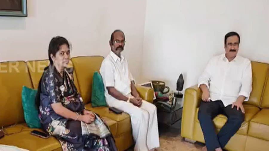 அன்புமணியுடன் வடிவேல் ராவணன் திடீர் சந்திப்பு