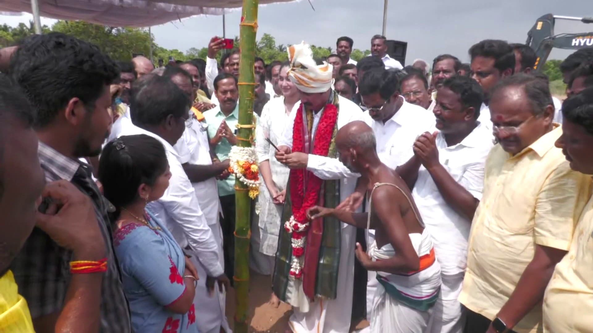 மே-11ல் நடைபெற இருக்கும் வன்னியர் சங்க மாநாட்டுக்கு பந்தக்கால் நடும் விழா
