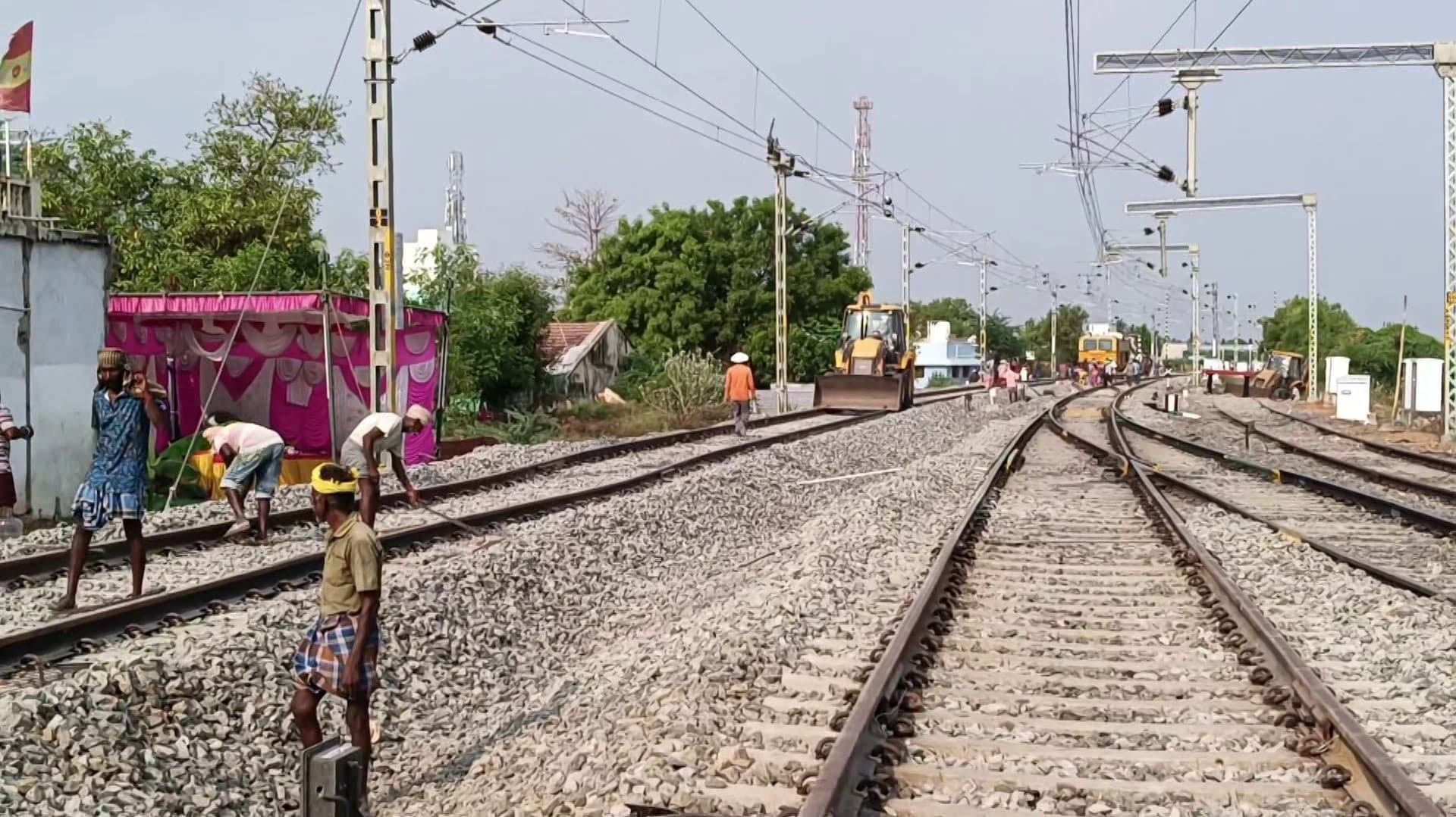 சின்னசேலம் - பொற்படாக்குறிச்சி 12 கி.மீ புதிய ரயில் தண்டவாளம்