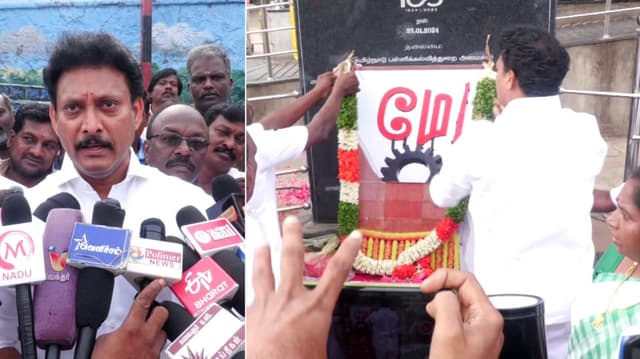 தொழிலாளர்கள்அனைவருக்கும் மே தின வாழ்த்துக்கள்:அமைச்சர் அன்பில் மகேஷ்
