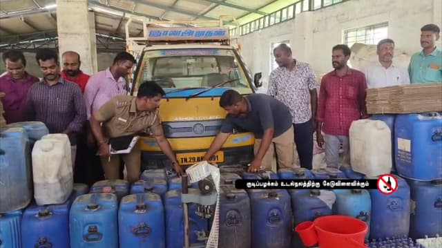 புதுச்சேரி போலி மதுபான ஆலையில் தமிழக போலீஸார் ரெய்டு