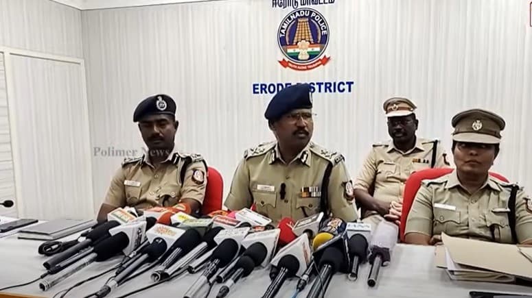 சிவகிரி இரட்டை கொலை சம்பவத்தில் 4 பேர் கைது - மேற்கு மண்டல ஐஜி