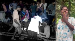 கார் விபத்தில் கானா பாடகி திருநங்கை உள்பட 3 பேர் காயம்