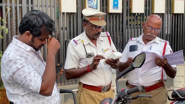 சென்னையில் 5 வகை போக்குவரத்து விதிமீறல்களுக்கு மட்டுமே உடனடி அபராதம்