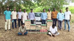 புதுச்சேரியிலிருந்து சென்னைக்கு மதுபானம் கடத்திய 2 பேர் கைது.. கார் மற்றும் 864 டின் பீர்கள் பறிமுதல்