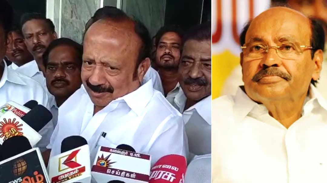 "படுத்துக்கொண்டே 50 தொகுதிகளில் ஜெயிப்பேன்".. ராமதாஸ் கருத்து - எம்.ஆர்.கே.பன்னீர் செல்வம் விமர்சனம்