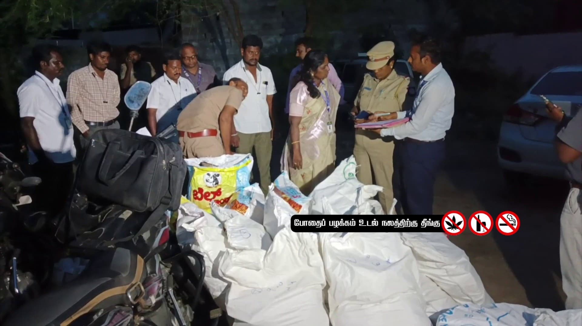 பெங்களூரிலிருந்து குட்கா கடத்தி வந்து பயன்படுத்தப்படாத காருக்குள் 216 பதுக்கியவர் கைது