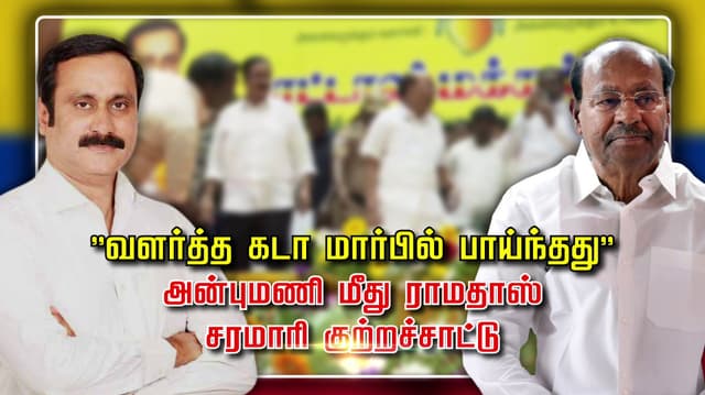 ''வளர்த்த கடா மார்பில் பாய்ந்தது'' அன்புமணி மீது ராமதாஸ் சரமாரி குற்றச்சாட்டு