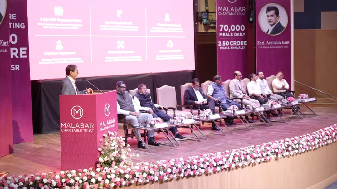 உலக வறுமை மற்றும் பட்டினி ஒழிப்புக்கு மலபார் கோல்டு அண்டு டயமண்ட் நிறுவனம் ரூ.150 கோடி ஒதுக்கீடு