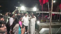 மதுரை பந்தல்குடி கால்வாயில் முதலமைச்சர் மு.க.ஸ்டாலின் ஆய்வு