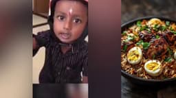 அங்கன்வாடி குழந்தைகளுக்கு முட்டை பிரியாணி..  அறிமுகம் செய்த அமைச்சர்..