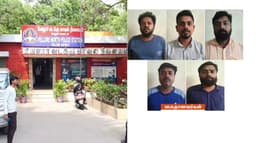 ஜிம் நடத்த 2 லட்சம் ரூபாய் மாமூல் கேட்டதாக ரவுடி உள்பட 5 பேரை கைது செய்த போலீசார்