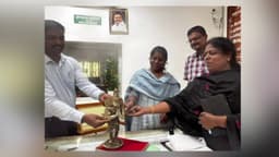 பல கோடி ரூபாய் மதிப்பிலான ஐம்பொன் கருடாழ்வார் சிலை கண்டெடுப்பு