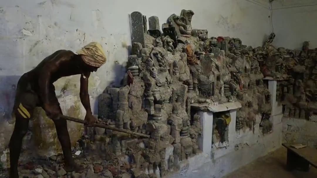 ராமநாதசுவாமி கோவிலில் வைக்கப்பட்டிருந்த நாகலிங்க சிலைகள் அகற்றம்