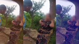 கடனை திருப்பிக் கொடுக்காததால் பெண்ணை மரத்தில் கட்டிவைத்து தாக்குதல்.. 4 பேர் கைது