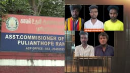 சென்னை புளியந்தோப்பு பகுதியில் பல்வேறு வழக்குகளில் தொடர்புடைய 10 ரவுடிகள் கைது