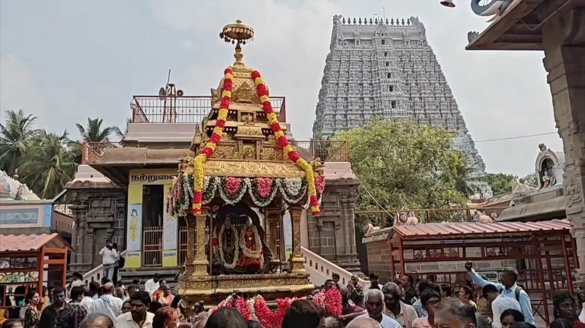 தமிழ் வருடப்பிறப்பை முன்னிட்டு திருவண்ணாமலை தேர் திருவிழா..