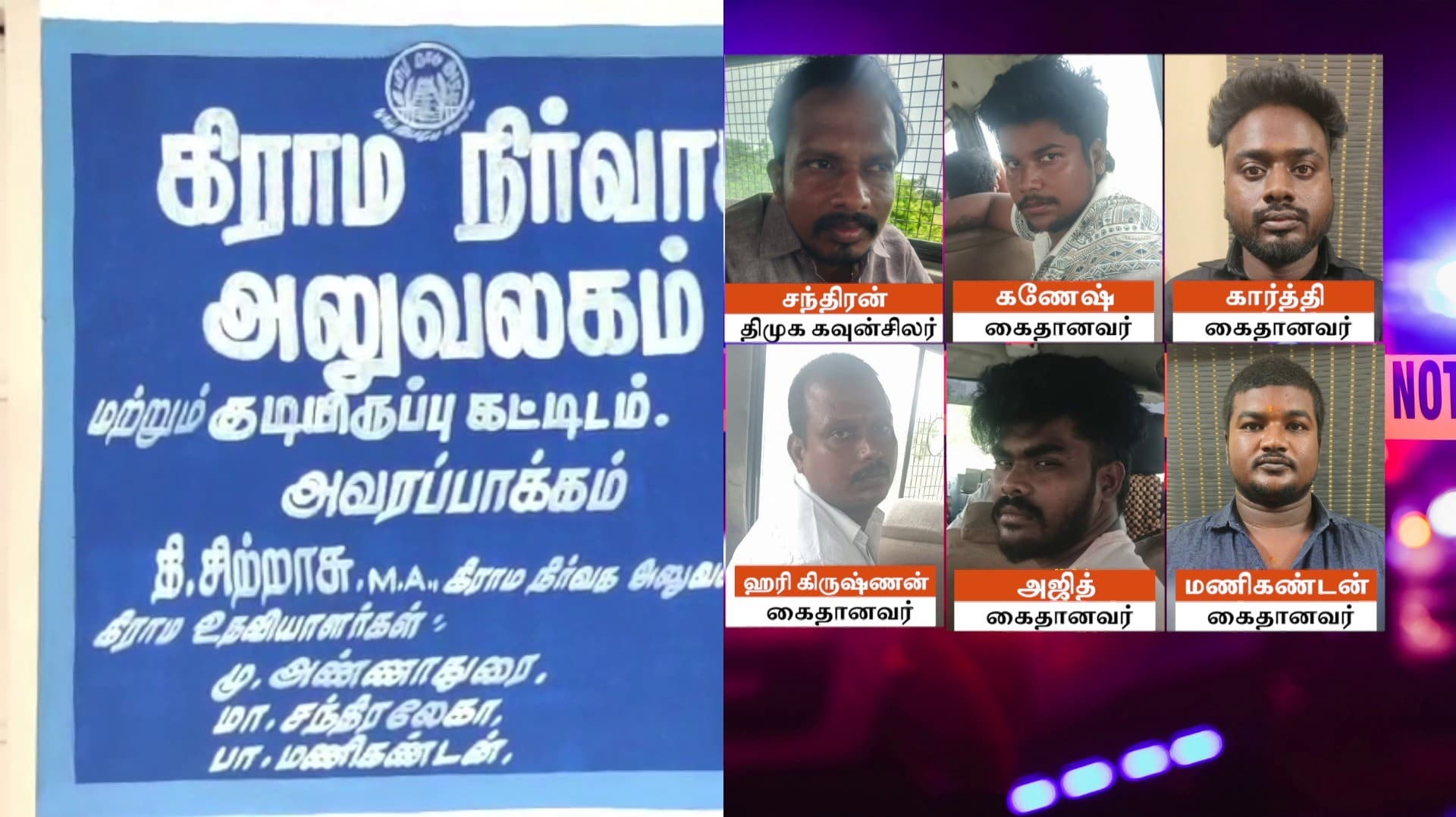 கிராம நிர்வாக அலுவலரை தாக்கிய திமுக கவுன்சிலர்.. கைது செய்த சிறையில் அடைத்த போலீசார்..