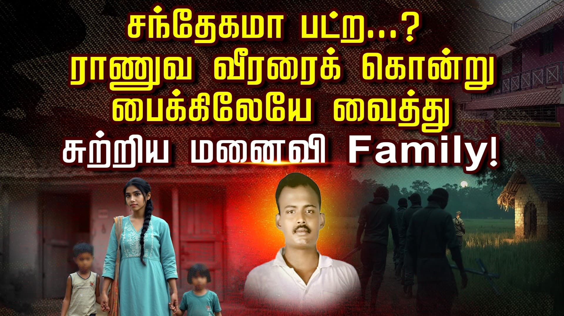 “சந்தேகமா படுற...?”   ராணுவ வீரரைக் கொன்று பைக்கிலேயே வைத்து சுற்றிய மனைவி family!