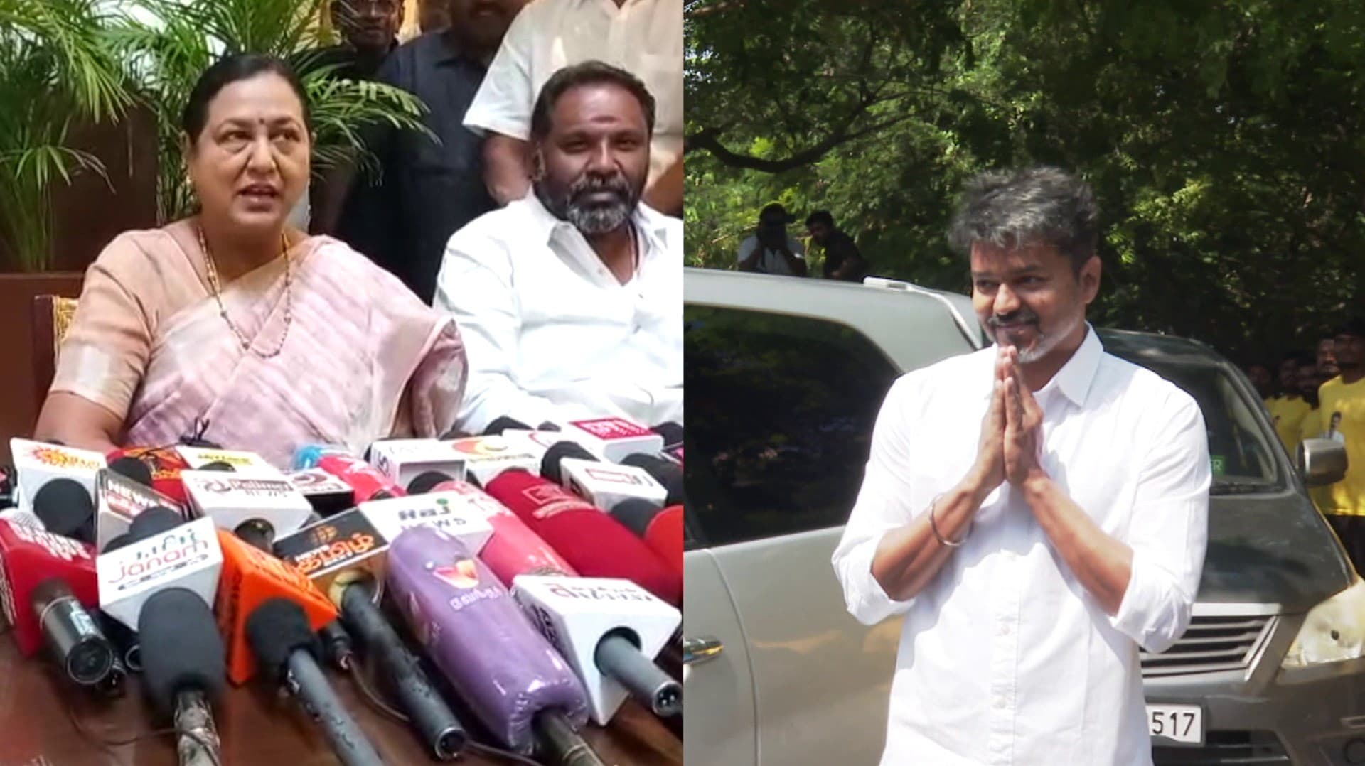 விஜய் கட்சியுடன் தே.மு.திக கூட்டணியா ? பிரேமலதா பதில்