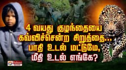 4 வயது குழந்தையை கவ்விச்சென்ற சிறுத்தை... பாதி உடல் மட்டுமே, 
மீதி உடல் எங்கே?