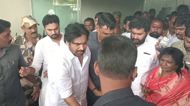 தமிழிசையை இடித்து தள்ளிய பவன் கல்யாணின் பாதுகாவலர்.. முகம் மாறிய பா.ஜ.க மூத்த தலைவர் தமிழிசை