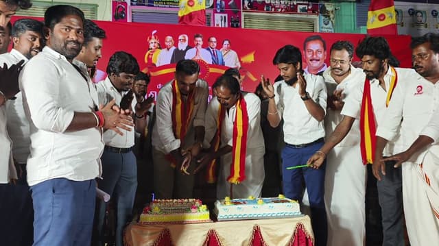 "தி.மு.க தனது கொள்கையை பா.ஜ.கவிடம் அடமானம் வைத்துள்ளது" - த.வெ.க. கொள்கை பரப்பு செயலாளர்