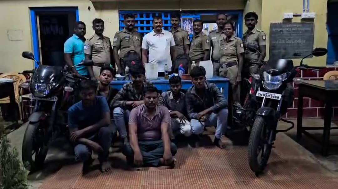 பாலிஷ் செய்து தருவதாக கூறி நூதனமாக தங்க நகை திருட முயன்ற 6 பேர் கைது
