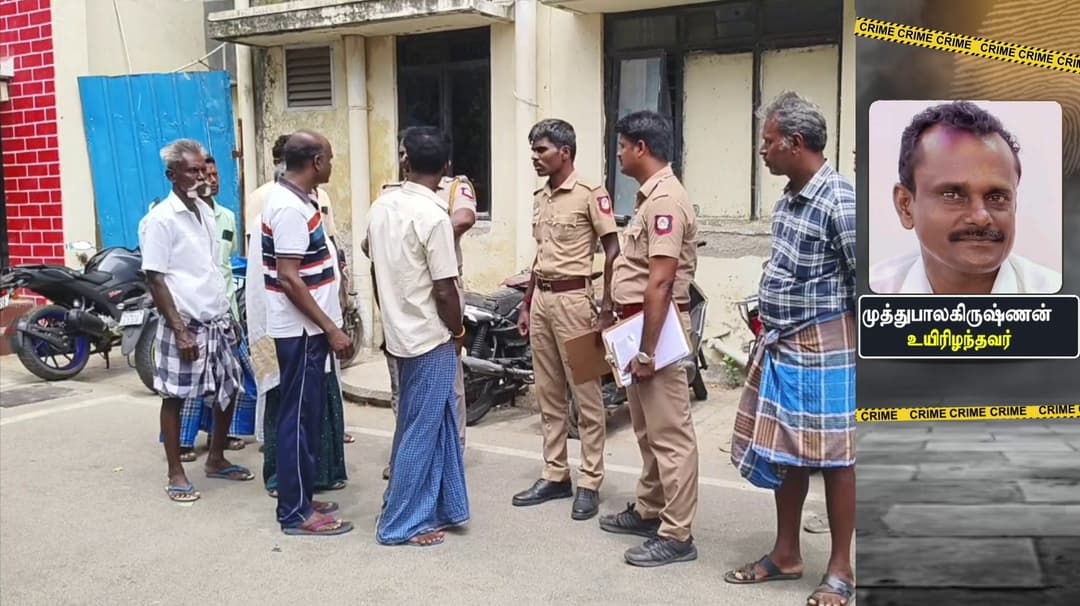 லாரி மோதியதில் முன்னாள் ஊராட்சி மன்ற தலைவர் உயிரிழப்பு