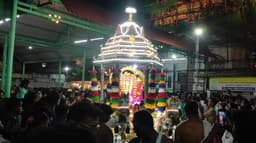 சுப்பிரமணிய சுவாமி திருக்கோவில் வெள்ளித் திருத்தேர் பவனி