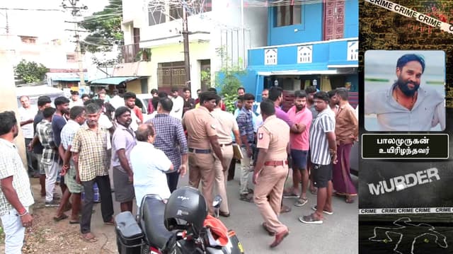 இந்து முன்னணி நிர்வாகி வெட்டிப் படுகொலை - கொலைக்கு யார் காரணம்?.. போலீசார் விசாரணை