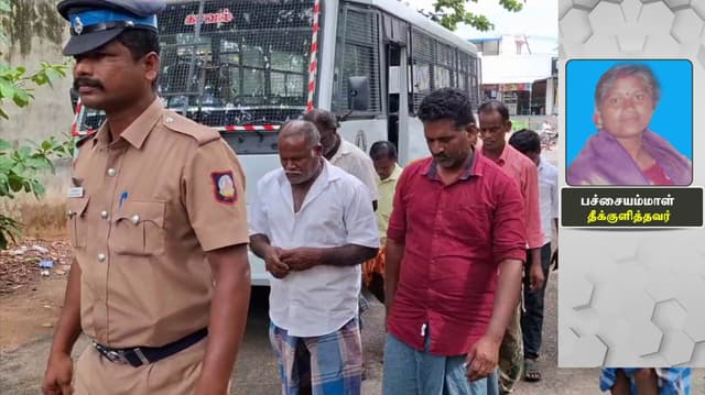 திண்டுக்கல் மாவட்ட ஆட்சியர் அலுவலக வளாகத்தில் தீக்குளித்த பெண்