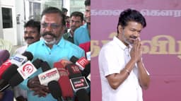 பெரியார் அவதூறு வீடியோ- விஜய் எதிர்ப்பு தெரிவிக்காதது ஏன்?: திருமாவளவன்