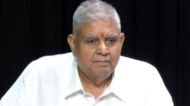 "இந்தியாவில் தற்போதைய அரசியல் சூழல் ஆரோக்கியமானதாக இல்லை"... குடியரசுத் துணைத் தலைவர் ஜெகதீப் தன்கர்