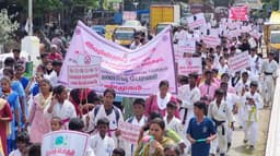 போதைப்பொருள் விழிப்புணர்வு பேரணியை துவக்கி வைத்த காவல் கண்காணிப்பாளர்