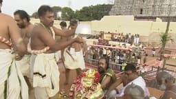 திருச்செந்தூர் சுப்பிரமணிய சுவாமி கோவிலில் கோலாகலமாக நடைபெற்றது மகா கும்பாபிஷேகம்..