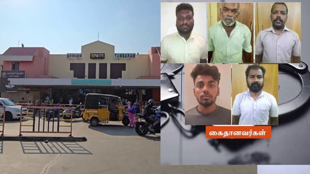 ரயில் நிலையம் அருகே டோக்கன் பெறாமல் நிறுத்தி வைக்கப்படும் பைக்குகளை திருடும் கும்பல் கைது