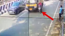 சரக்கு வாகனம் ஸ்கூட்டியின் பக்கவாட்டில் உரசிய விபத்தில் பெண் உயிரிழப்பு